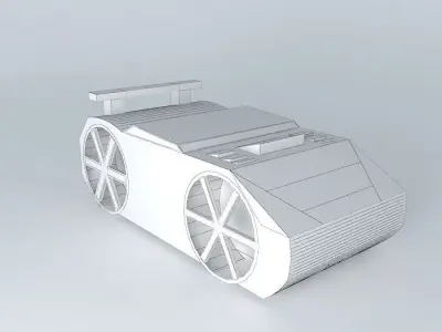 Sports Car Free 3D model shop