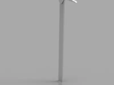 Longsword sword 3D model