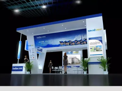 Exhibition - Area - 9X6-3DMAX2009-087 3D model