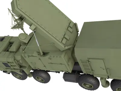 92N6E Grave Stone Radar 3D model purchase