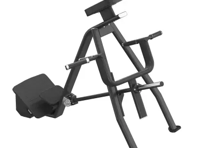 E-7061 Incline Level Row 3D model