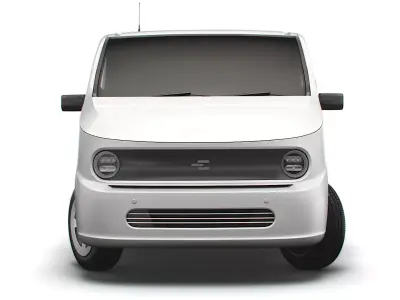 Generic EV Mid Van 2023 3D model