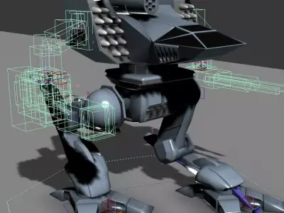 Mech 2 star wars robot Free 3D model