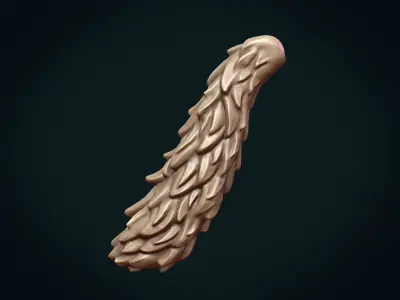 Wolf Tail II 3D print model