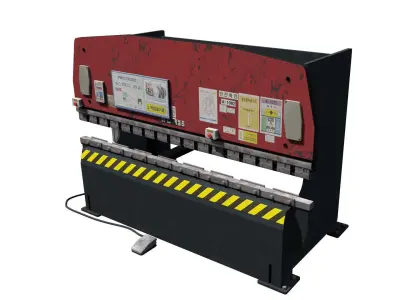 Bending machine - RG125 3D model