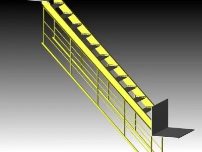 Acces Ladder Free 3D model