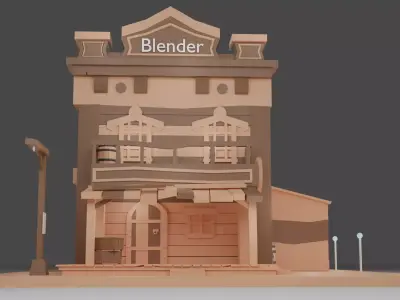 3d Game Assets Use For Game Or Can Be Used For 3D cartoon  Low-poly 3D model