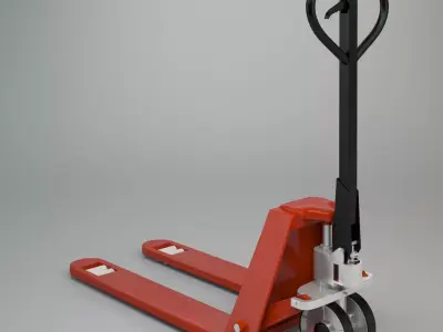 Pallet truck manual 1 3D model