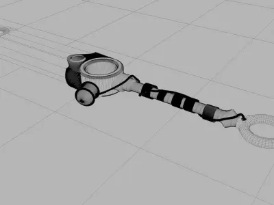 Ekko Sword 3d model 3D model