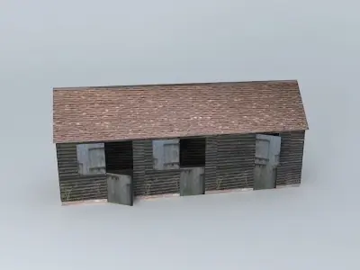 Eco Rail Farm No 3 Dummy! Old Steam Days Free 3D model