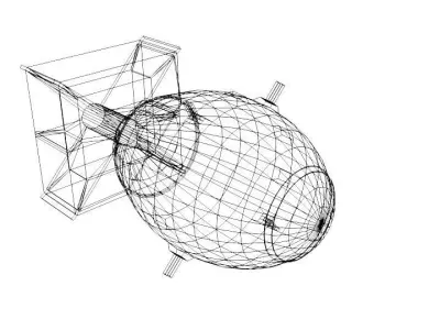 Atomic Bomb - Fat Man 3D model