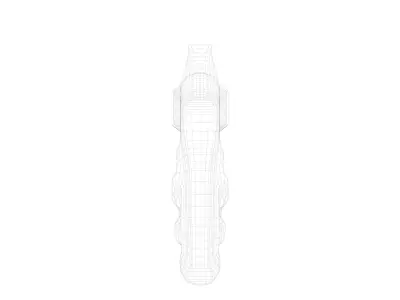 3D GUN Low-poly 3D model order