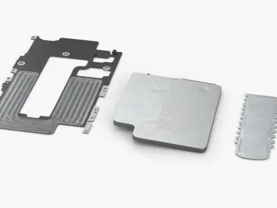 Apple IPhone 17 Pro Battery Pack Module 3D model