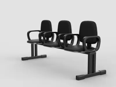 Longarina chair 02  3D model