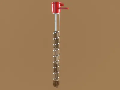 industrial heaters 3D model