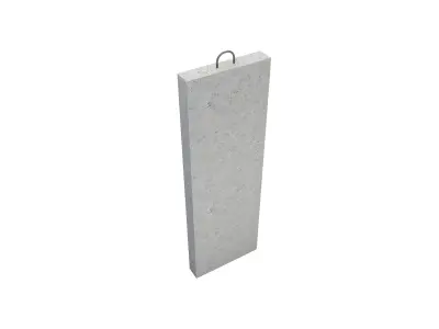 Concrete Wall Panel 3D model purchase