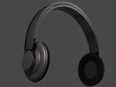 wireless Headphone device 3D model