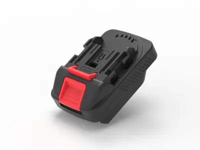 hand drill battery case 3D model