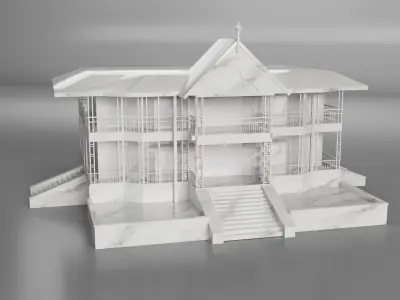 Pakistani Monuments 3D model