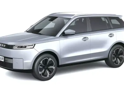 Chery Jaecoo J5 EV 2025 3D model