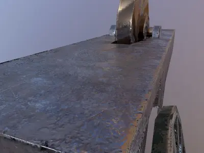 Knife Sharpener Free low-poly 3D model