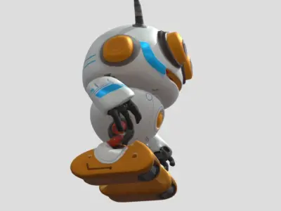 Cute Robot 3D model get
