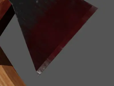 Bloody axe Free low-poly 3D model purchase