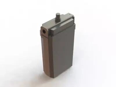 Secador de Membrana SMC IDG20 F02 Membrane Dryer 3D model