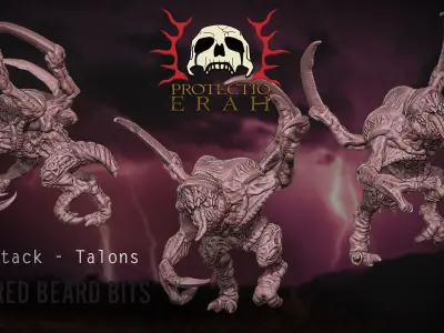 Xenoteras Pawns Erah 3D print model