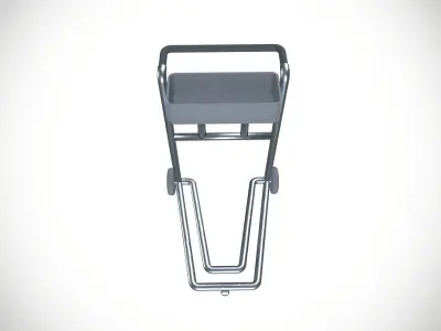 Luggage Trolley Low-poly 3D model purchase