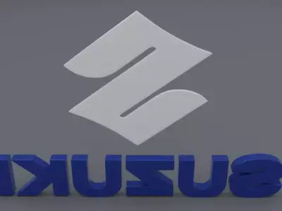 Suzuki Logo 3D model