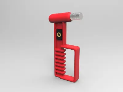 Emergency Exit Hammer Low-poly 3D model