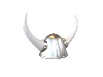Viking Hat V1 007 Low-poly 3D model