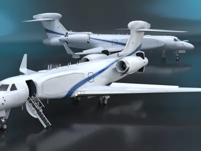 Special Mission Aircraft 3D model