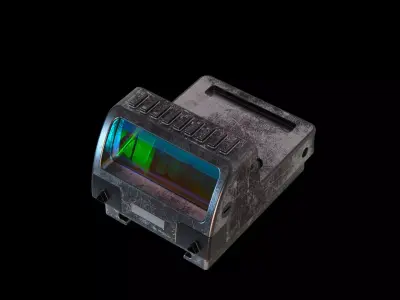 Module brake industrial Sight visier technology 3D model