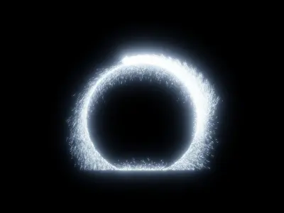 Dr Strange portal effect 3D model