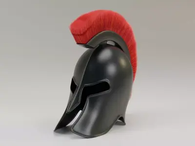 Spartan Helmet 3D model