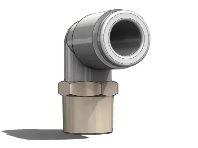 Conexao Rapida SMC KQ2L06 01AS Quick Connection 3D model