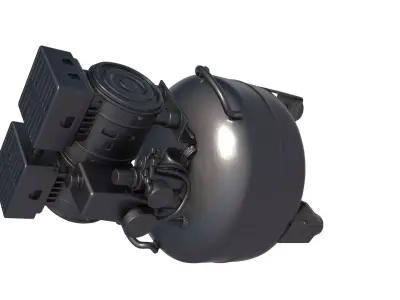 Truck Compressor - Compressor 3D print model buy
