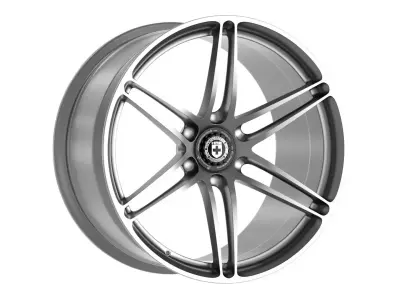HRE SeriesP1 P106 center lock Low-poly 3D model
