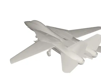 Jet military airplane 3D model buy