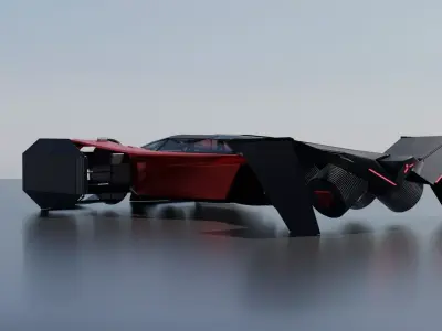 IMPULSE Aerial Vehicle 3D Model 3D model