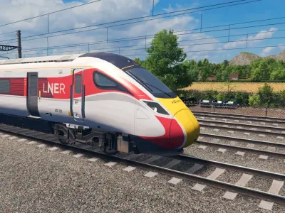 British Rail Class 800 - LNER Livery Low-poly 3D model
