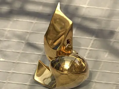 sculpture  Free low-poly 3D model