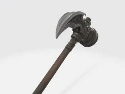 Hammer axe 3D model
