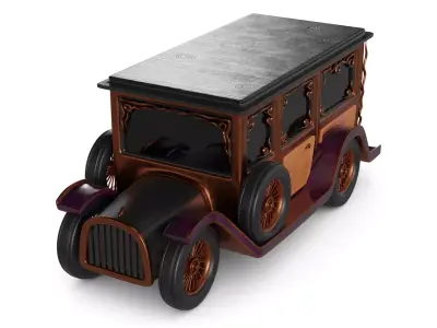 Hearse 3D model get