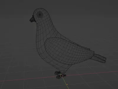 Prigon Low-poly 3D model