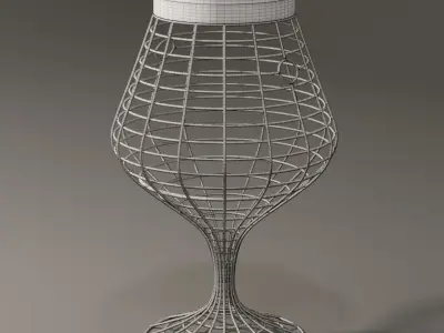 Cork Catcher Table 3D model