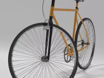 Bike 01 3D model purchase