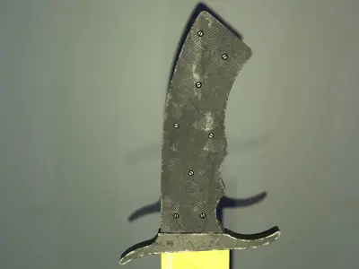 Knife PACK GAME READY Low-poly 3D model